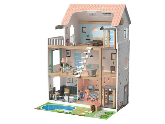 Casa de Muñecas de Madera